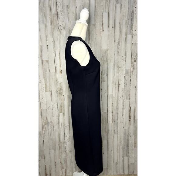 NWT J.McLaughlin Women's Barry Dress Black Sheath Knee Length Size Small - Picture 3 of 8